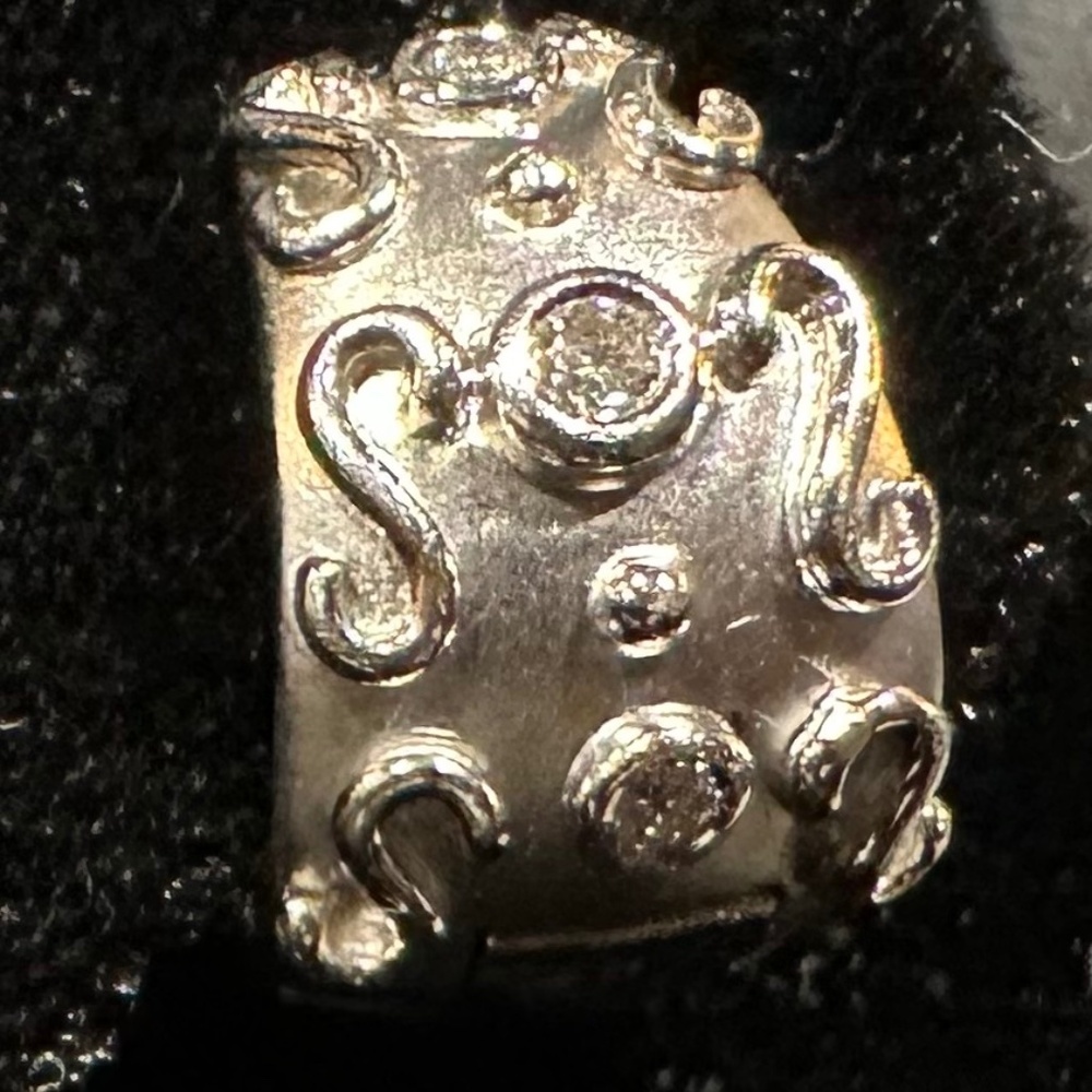 White Gold/Diamonds Earrings